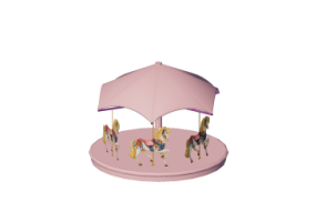 3D Toys - Carousel model