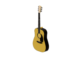 Instrumentos Musicais - Guitarra acústica folk