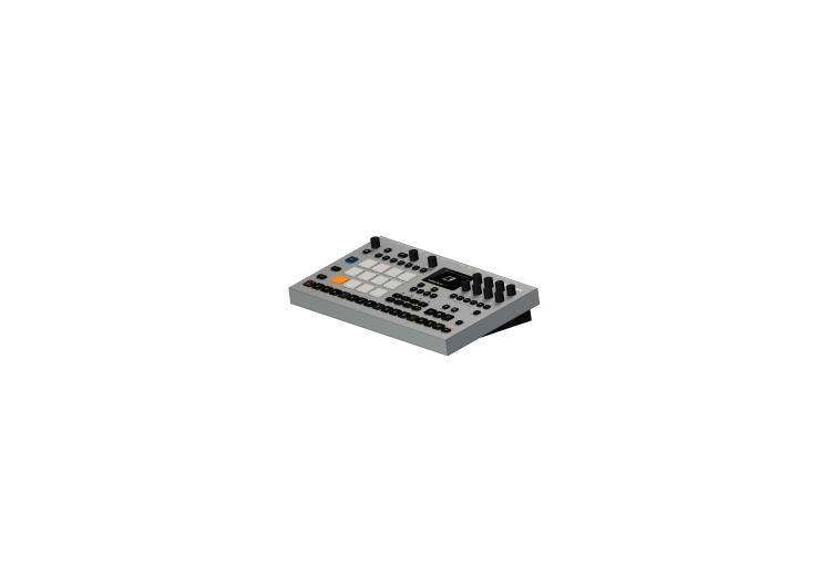 3D Musikinstrumente - Elektron Analog Rytm MKII - ACCA... 3D Musikinstrumente - Elektron Analog Rytm MKII - ACCA...