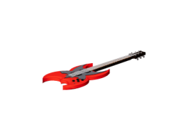 Instrumentos Musicais - Guitarra elétrica para música metal