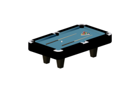 3D Gaming gear - Snooker table