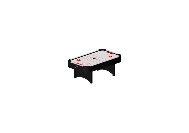 Herramientas de Juego 3D - Mesa Air Hockey - ACCA software Herramientas de Juego 3D - Mesa Air Hockey - ACCA software