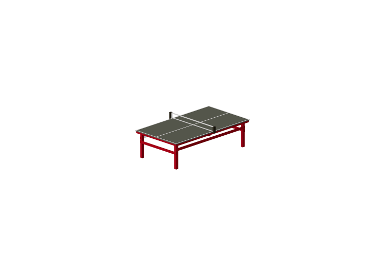 3D Spielgeräte - Tischtennisplatte - ACCA software 3D Spielgeräte - Tischtennisplatte - ACCA software