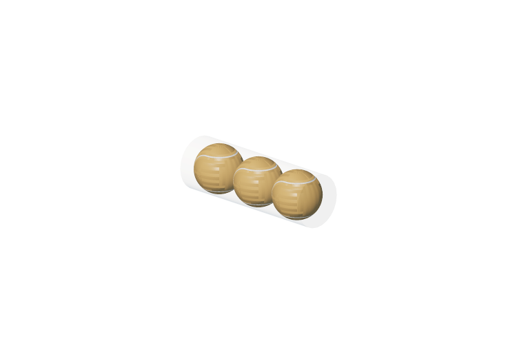 Ferramentas para Jogo - Tubo de bolas para tênis - ACCA... Ferramentas para Jogo - Tubo de bolas para tênis - ACCA...