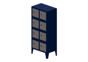 3D Spielger&auml;te - Spind