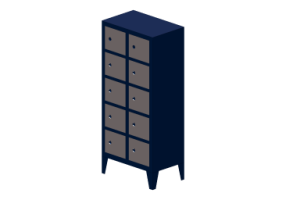 3D Spielger&auml;te - Spind
