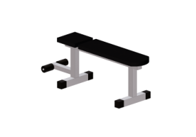 Fitness 3D - Flachbank