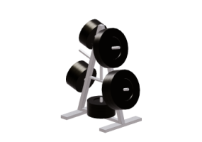 Fitness 3D - Gewichtshalter