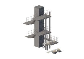 Fitness 3D - Diving platform