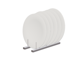 Crockery and cutlery 3D - Plates
