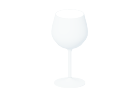 Vajillas y cubiertos 3D - Vaso para vino