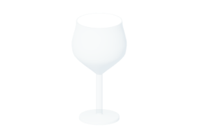 Lou&ccedil;as e talheres 3D - Ta&ccedil;a de vinho