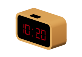 Horloges 3D - R&eacute;veil