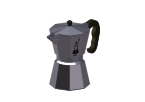 Pans and Containers 3D - Coffee Perculator