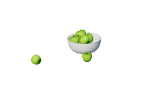 Pentole e Contenitori 3D - Contenitore con mele