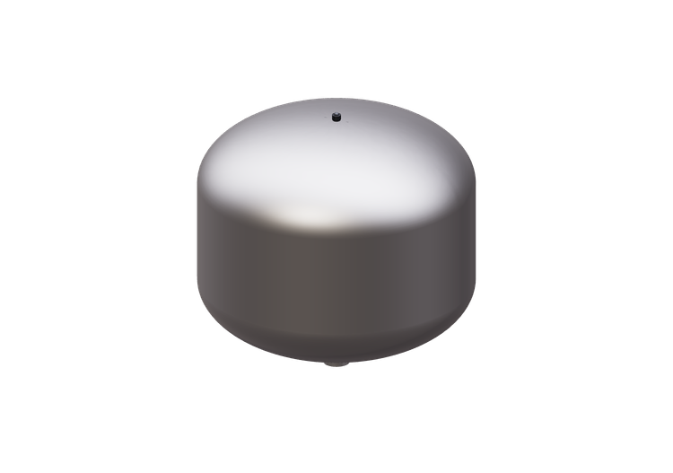 Vaso de expansão soldado, para sistemas de aquecimento 12 L... Vaso de expansão soldado, para sistemas de aquecimento 12 L...