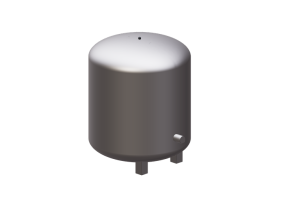 Vaso de expansão soldado, para sistemas de aquecimento 35 L