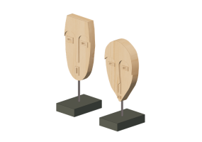 3D Sculptures - Sculpture - Thinking