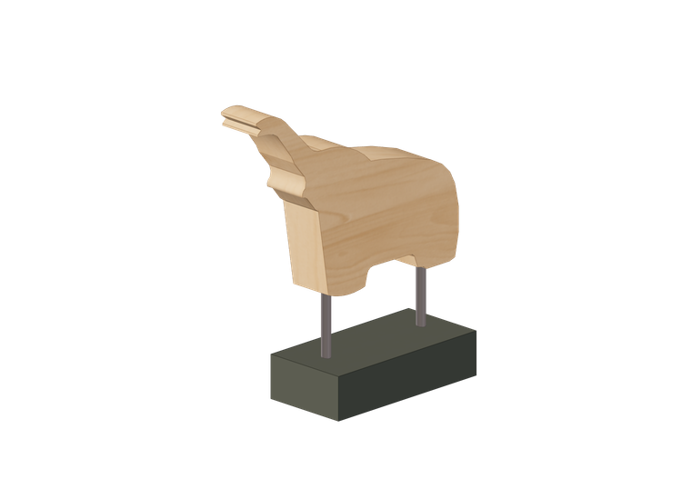 3D Sculptures - Sculpture - Thinking - ACCA software 3D Sculptures - Sculpture - Thinking - ACCA software