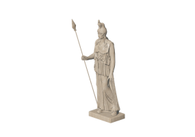 3D Skulpturen - Statue G&ouml;ttin Athen