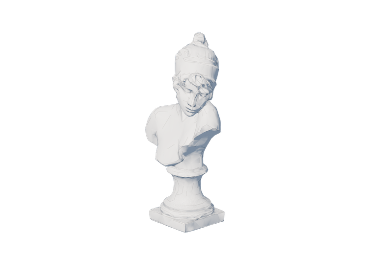 3D Skulpturen - Büste Sappho - ACCA software 3D Skulpturen - Büste Sappho - ACCA software