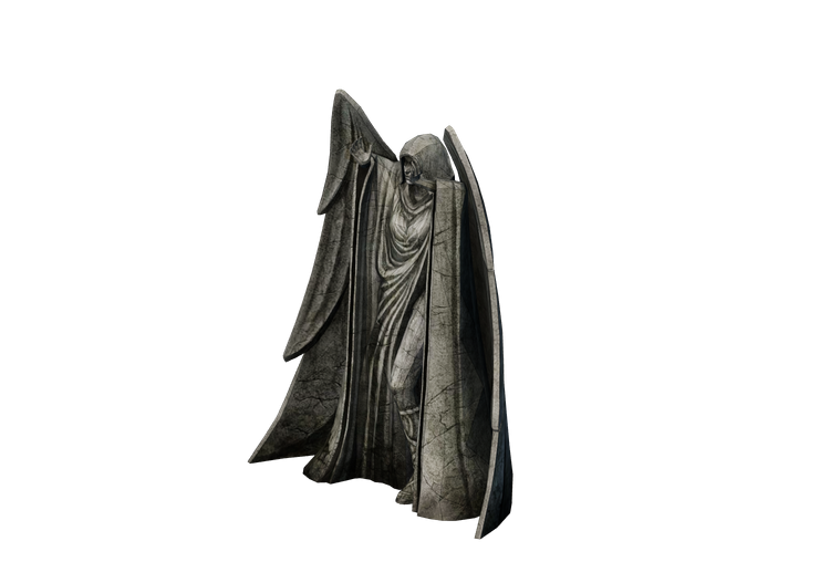 3D Skulpturen - Statue verschleierter Engel - ACCA software 3D Skulpturen - Statue verschleierter Engel - ACCA software