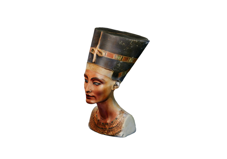 Sculptures 3D - Buste di Nefertiti - ACCA software Sculptures 3D - Buste di Nefertiti - ACCA software