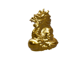 Sculptures 3D - Statue dragon chinois
