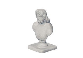 Esculturas 3D - Busto de Zeus