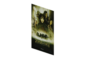 Impress&otilde;es 3D - Poster O Senhor Dos An&eacute;is