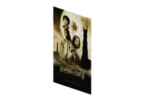 Impress&otilde;es 3D - Poster O Senhor Dos An&eacute;is