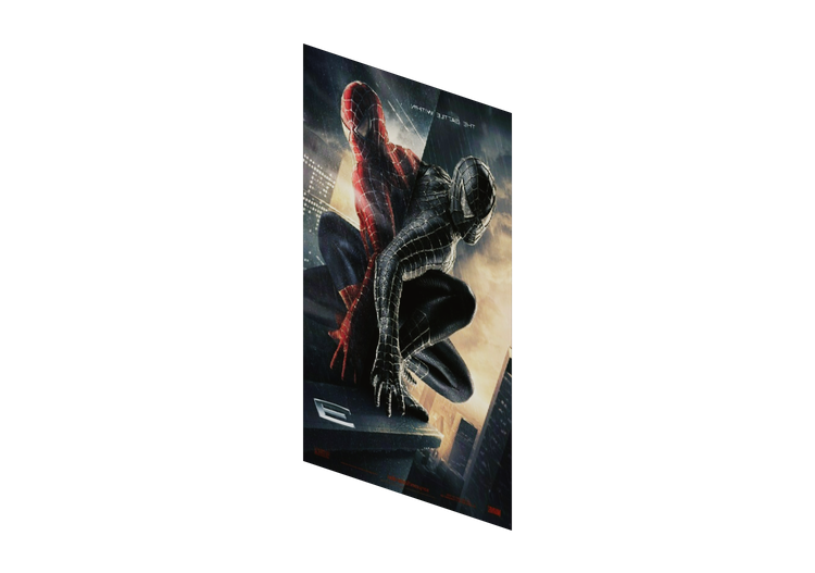 3D Prints - Spiderman Poster - ACCA software 3D Prints - Spiderman Poster - ACCA software