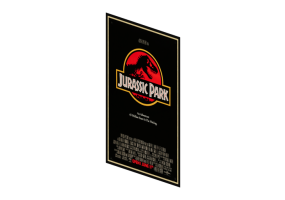 3D Prints - Poster Jurassic park