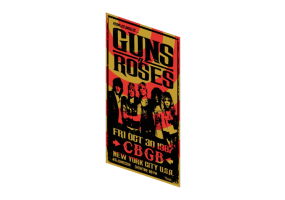 3D Poster - Poster Guns N' Roses
