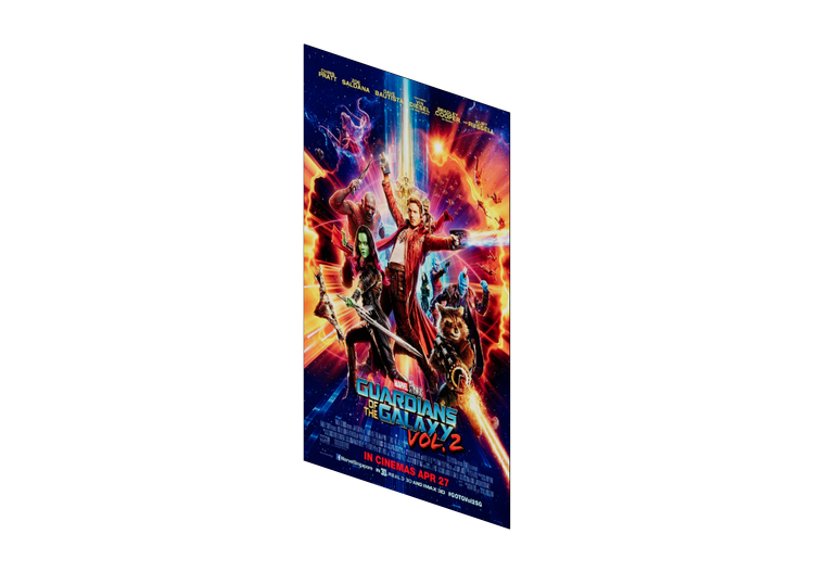 Impressões 3D - Poster Guardiões da Galáxia Vol. 2 - ACCA... Impressões 3D - Poster Guardiões da Galáxia Vol. 2 - ACCA...