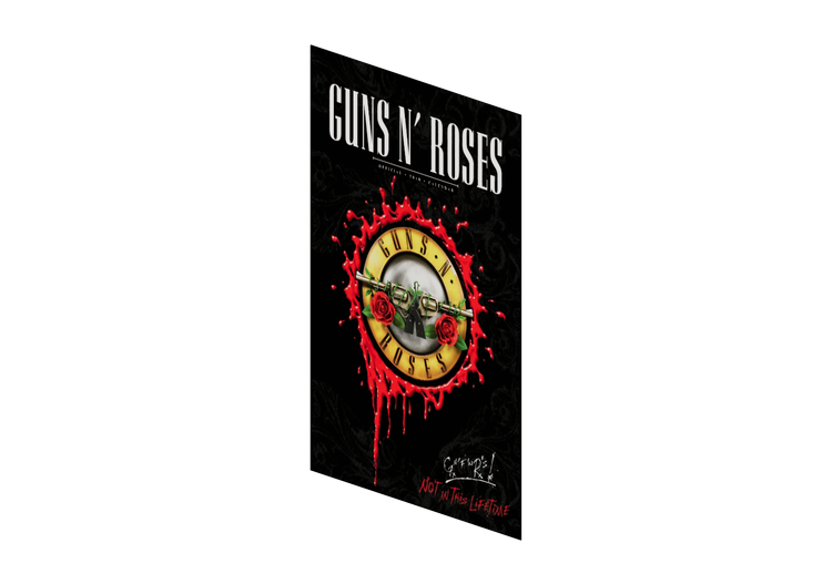 Stampe 3D - Poster Guns N' Roses - ACCA software Stampe 3D - Poster Guns N' Roses - ACCA software