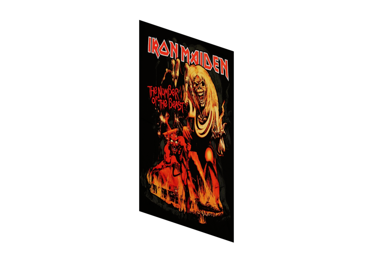 Stampe 3D - Poster Iron Maiden - ACCA software Stampe 3D - Poster Iron Maiden - ACCA software