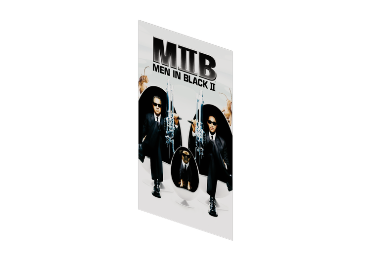 3D Prints - Poster Man in black 2 - ACCA software 3D Prints - Poster Man in black 2 - ACCA software