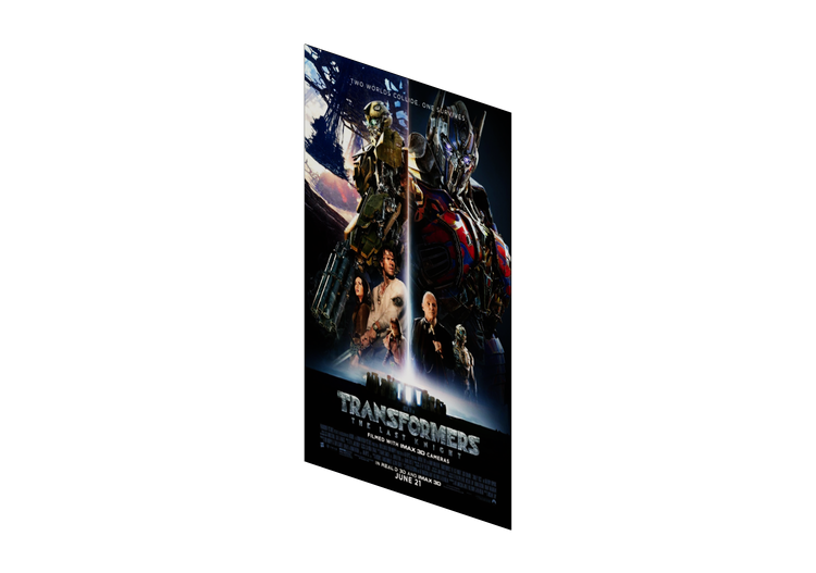 Impressions 3D - Poster Transformers Le Dernier Chevalier -... Impressions 3D - Poster Transformers Le Dernier Chevalier -...