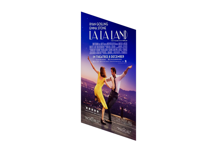 Impressões 3D - Poster La La Land - Cantando Estações -... Impressões 3D - Poster La La Land - Cantando Estações -...
