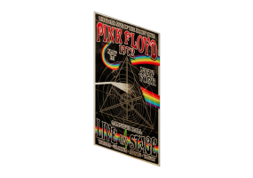 Impress&otilde;es 3D - Poster Pink Floyd