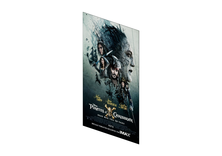 3D Poster - Poster Fluch der Karibik - ACCA software 3D Poster - Poster Fluch der Karibik - ACCA software