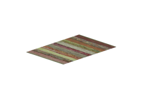 Alfombras 3D - Alfombra trenzada 500x350cm.