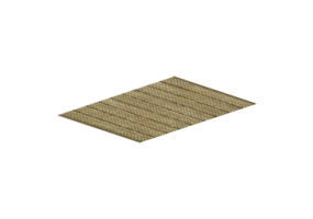 Tapis 3D - Tapis naturel 500x350cm.