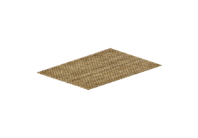 Tapis 3D - Tapis naturel 500x350cm.