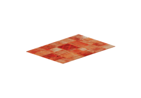 Tapis 3D - Tapis &agrave; carreaux 500x350cm.