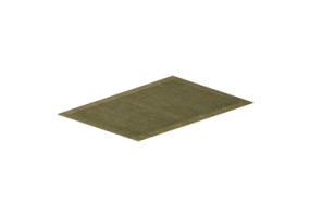Tapis 3D - Tapis naturel 500x350cm.