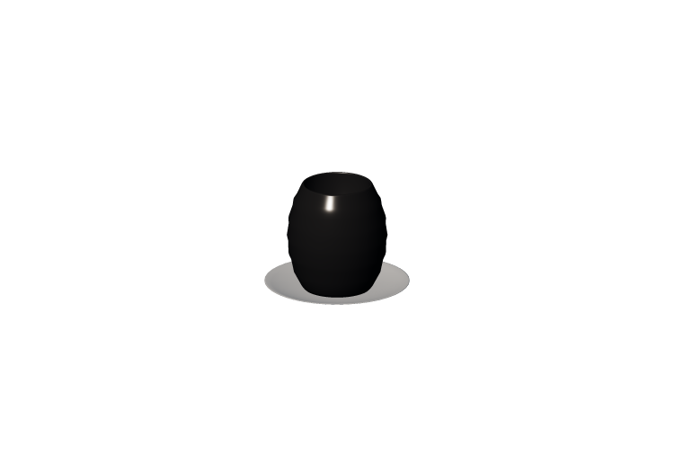 3D Töpfe und Keramik - Blumenvase - ACCA software 3D Töpfe und Keramik - Blumenvase - ACCA software