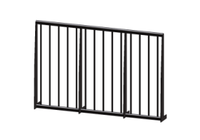 3D Railings - Balustrade With flat plate strut [AS]