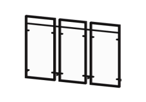 3D Railings - Classic [AS] - Glass Panel
